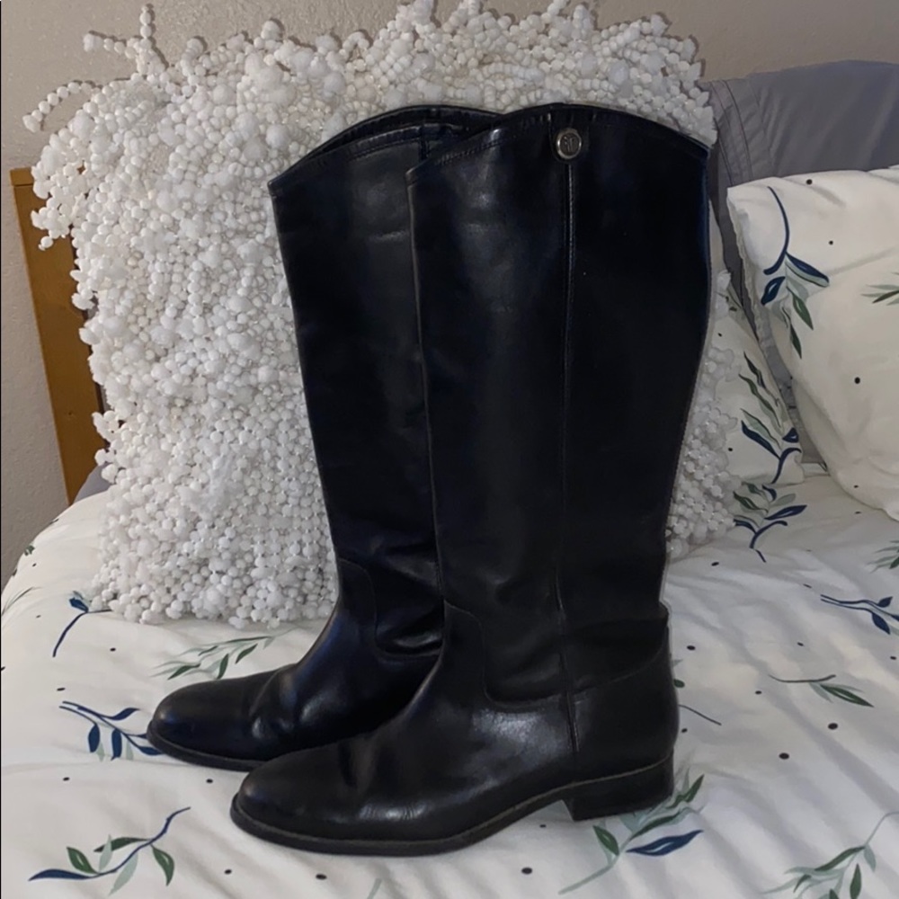 Black Frye Riding Boots